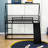 Nermal Kids Twin Over Twin Bunk Bed-2091419541