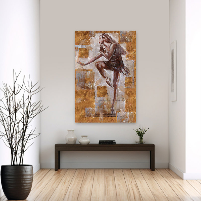 Danseuse de jazz n ° 1, H 60 po x l 40 po