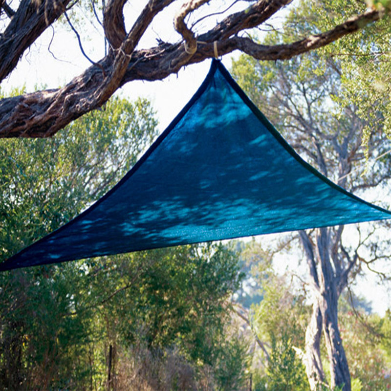 Triangle 10' Shade Sail, Blue