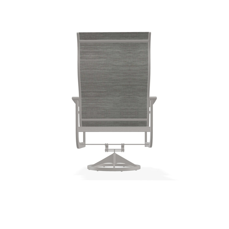 St. Catherine Polymer Outdoor Lounge Chair, Warm Gray, Deacon