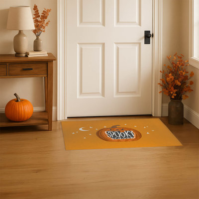 Tapis d'entrée antidérapant Spooky Season