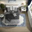 Ensemble de literie de luxe 7 pièces, simili suède, style chalet rustique