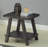 Contemporary Replicated Wood Shelf End Table