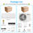 Winado 18000 BTU Wi-Fi Connected Ductless Mini Split Air Conditioner for 1250 Square Feet with Heater and Remote Included