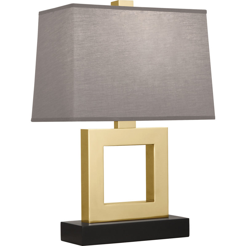Lampe de table en métal Donut, Laiton, Laiton