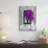 Tree in Front of Window Purple Pop Color Pop by Panoramic Images - Print-22003603-22003617