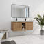 Meuble-lavabo mural 48 po avec double lavabo