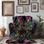 Couverture psychédélique 1 pièce Sherpa Premium-99153453