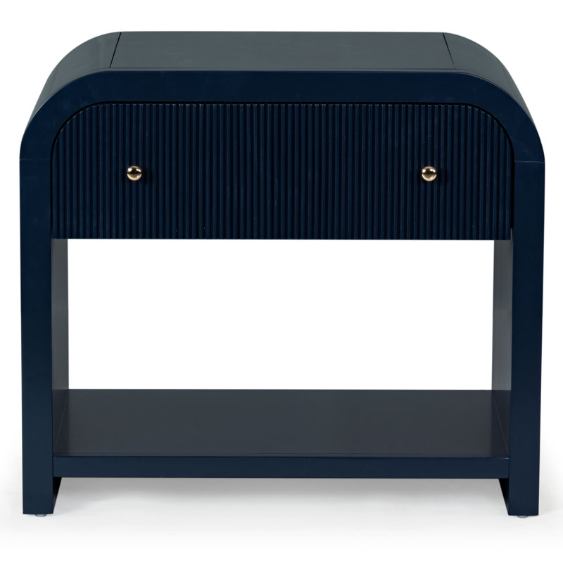 Liabella 1 - Drawer Nightstand, Navy