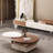 Simple design solid wood TV cabinet