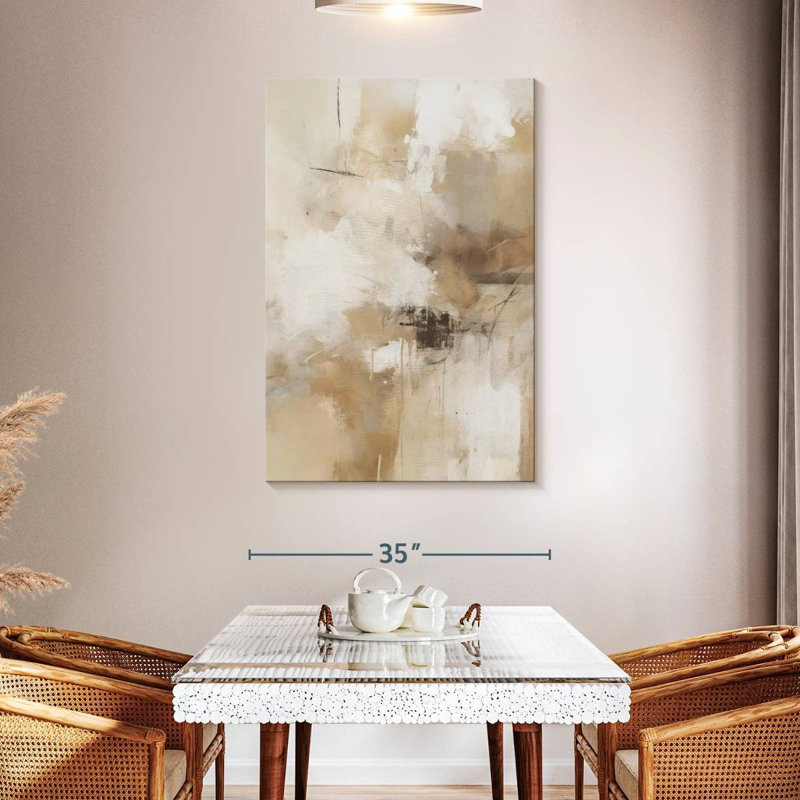 Beige terre damarien I, H 48 po x l 32 po