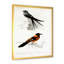 Oiseau rétro II - peinture sur toile-59814148-59814154