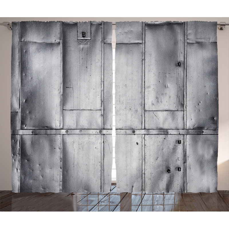 Semi Sheer Curtain Pair, 54" W x 84" L