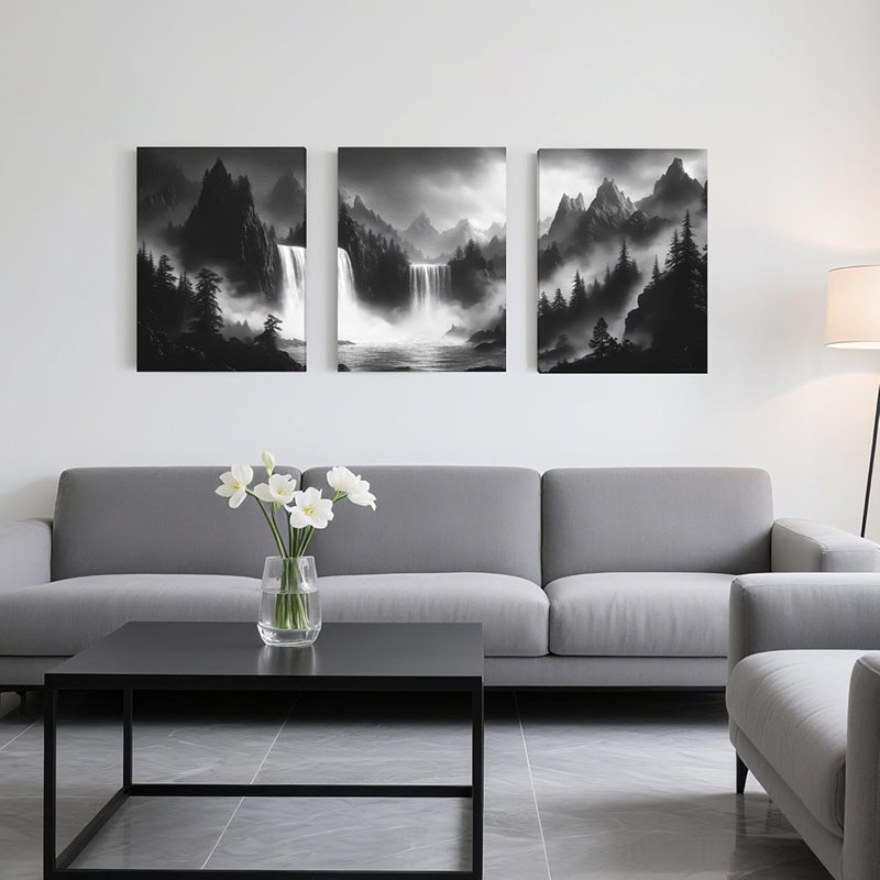 3 Piece Wrapped Canvas Print