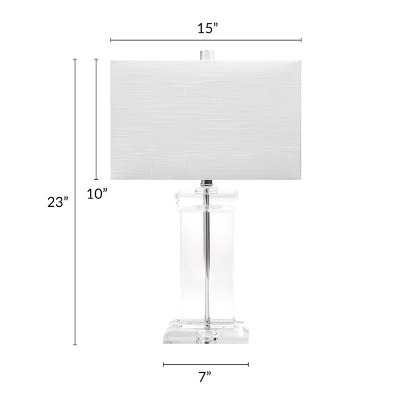 Filer Crystal Table Lamp