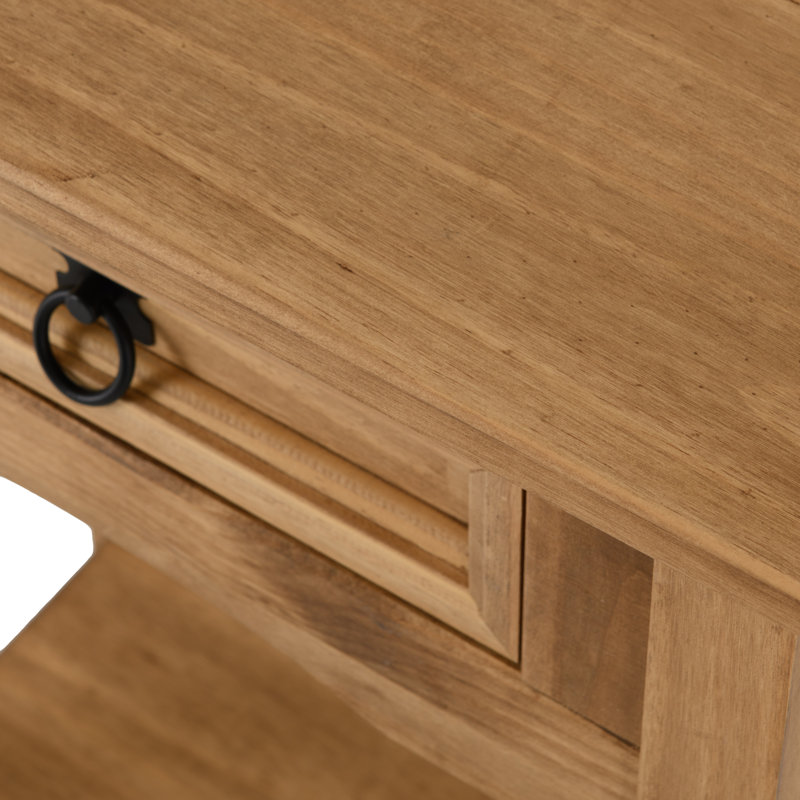 Emerfield 52.5cm Solid Wood Console Table