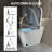Unique One Piece Smart Bidet Toilet, Auto Close Seat, Siphonic Jet For Cleanliness, Multiple Washing Modes And Heated Seat Toilet With Bidet, Open Lid, Flushing, Warm Air Drying Led Display, White-129628783