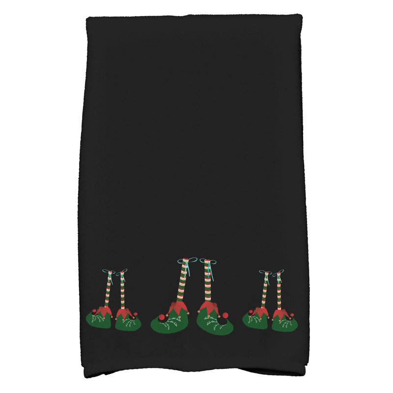 Tea Towel Kitchen Towel, Black