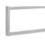 Bureau d'écriture rectangulaire, bureau d'ordinateur, bureau avec base en métal-1663853373