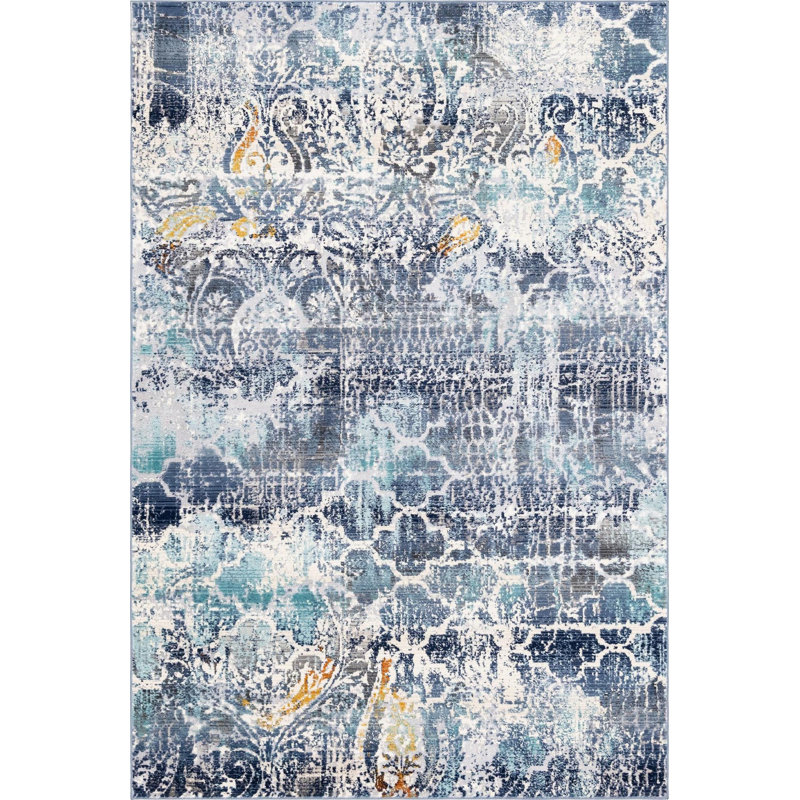 Abstract Indoor Rug, Rectangle 5'1" x 7'10"