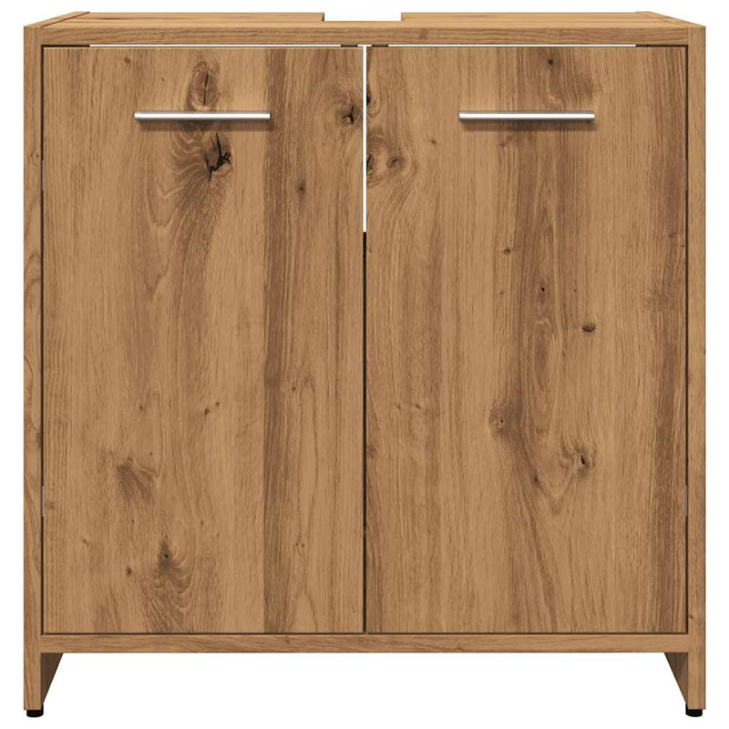 Avrumy Freestanding Bathroom Cabinet, Artisan Oak