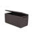 Keter Springwood 80 Gallon Durable Resin Outdoor Storage and Organization Deck Box For Patio Furniture and Supplies, Brown