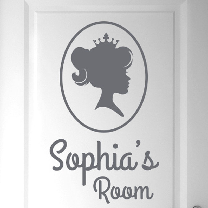 Wall Decal, Yes, Grey