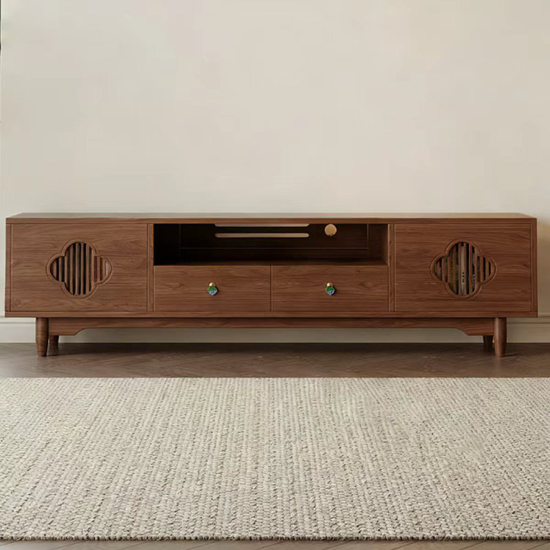 Meuble télé Modern, H 19,09 po x L 86,61 po x l 15,75 po