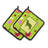 Caroline's Treasures Dots Polyester Potholder