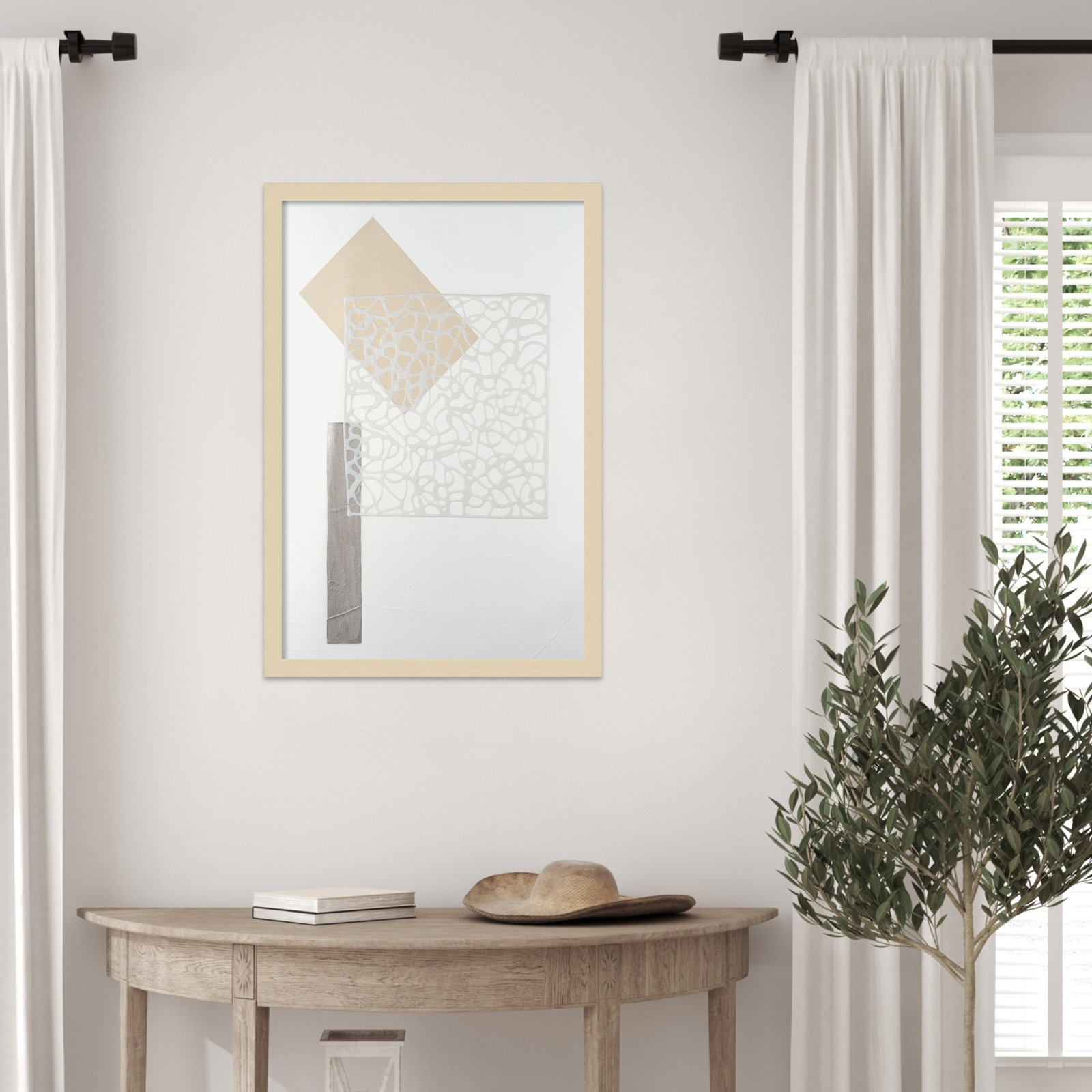Nooks and Crannies No. 3 Print, Brown, 25" H x 17" W