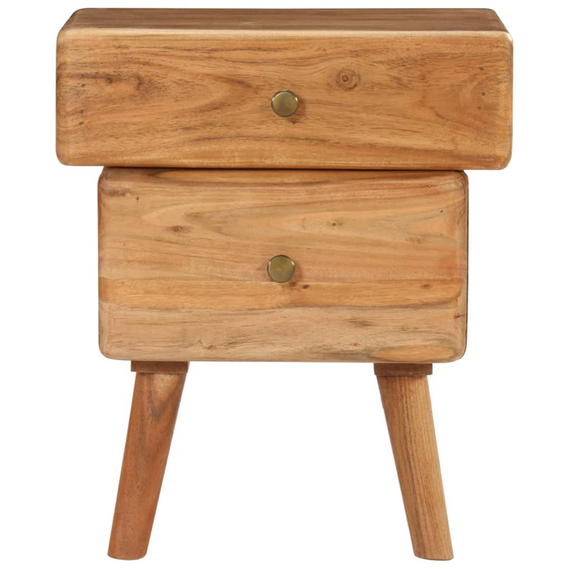 Kaylie 40cm W Solid Wood Bedside Table