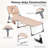 Folding Beach Lounge Chair With Pillow For Outdoor