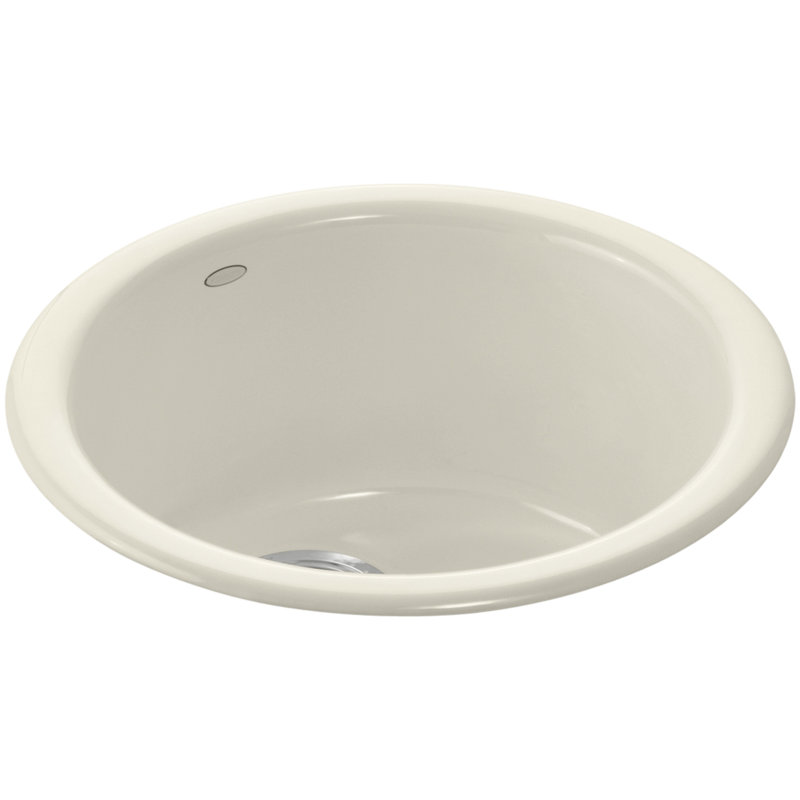 Porto Fino Top-Mount/Under-Mount Bar Sink, Almond