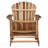 Malibu Adirondack Chair, Durable Acacia Wood, Foldable Design For Easy Storage And Comfortable Outdoor Seating-801077753