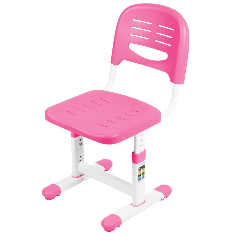Bureau universel à hauteur réglable pour enfants, Rose