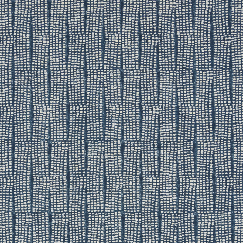 Noland Block Print Fabric, Indigo