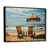 Black Floater Framed