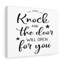 The Door Will Open - Wrapped Canvas Print-377455158