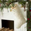 Tacked Snowflake Stocking