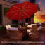 Cayuga 120'' Lighted Market Umbrella-528460681