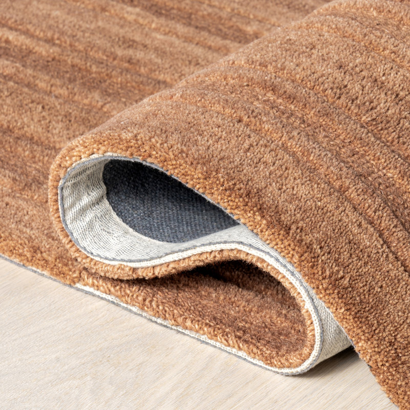  Tapis en laine à carreaux Starke, Rectangle de 5 pi x 8 pi