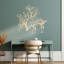 Art mural abstrait de cerf avec des bois de branche - ACM-356627902-356627903