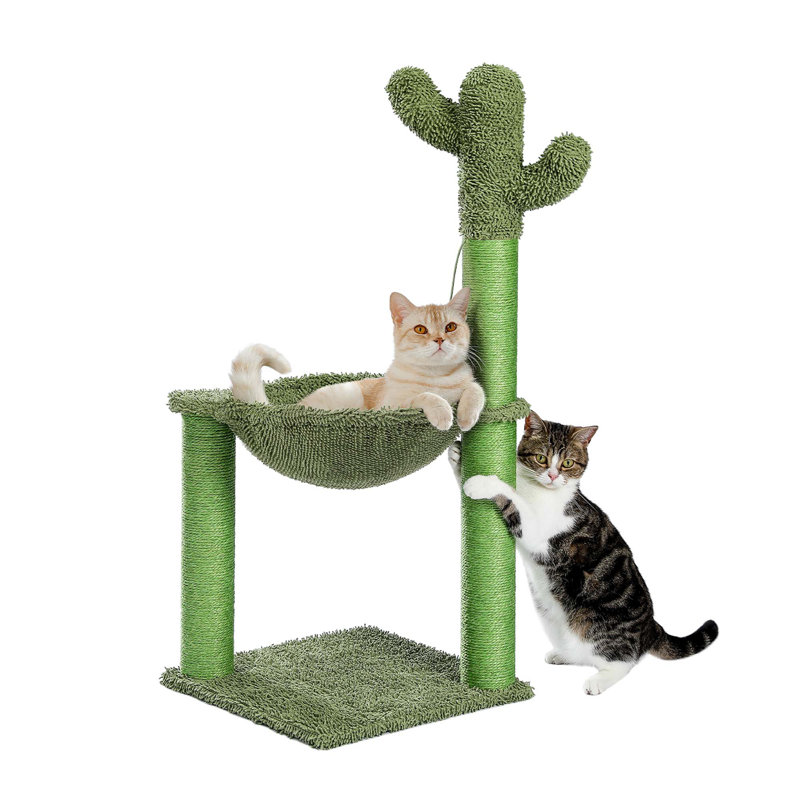 Cactus Hammock Cat Tree Scratcher