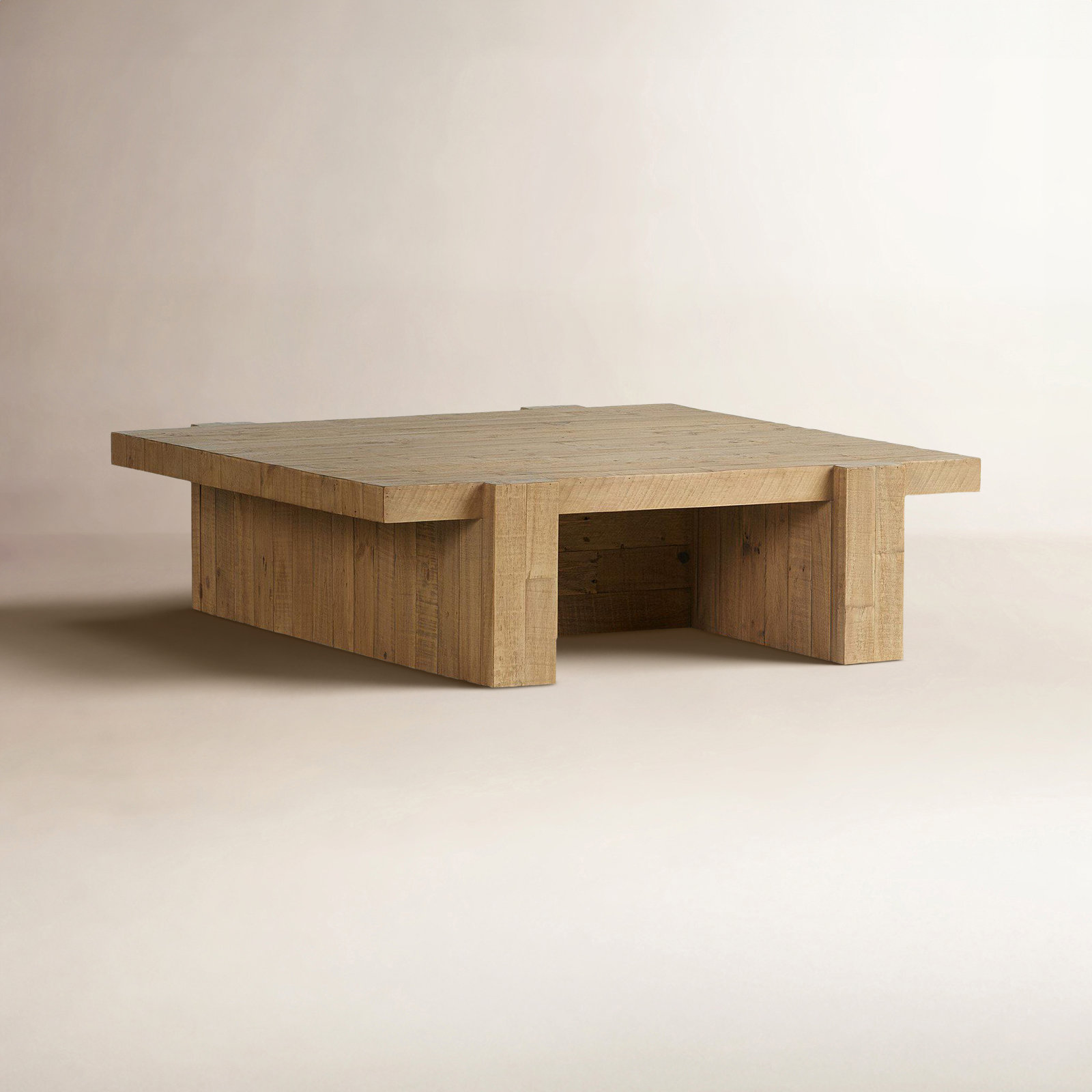 Finnian Solid Wood Single Coffee Table