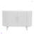 Curved Design Light Luxury Sideboard With Adjustable Shelves-1105511763