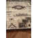 Piggott Oriental Gray and Ivory Soft Low Pile Area Rug