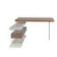 wood writing desk with top-911558164