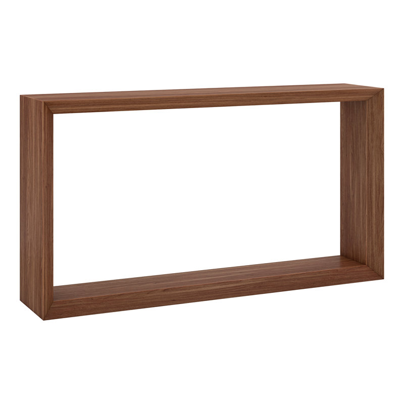 Amberg 139.8cm Console Table, Satin Walnut