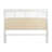 Miramar - Woven Headboard - King - Sand and Stark White Finish-813810384