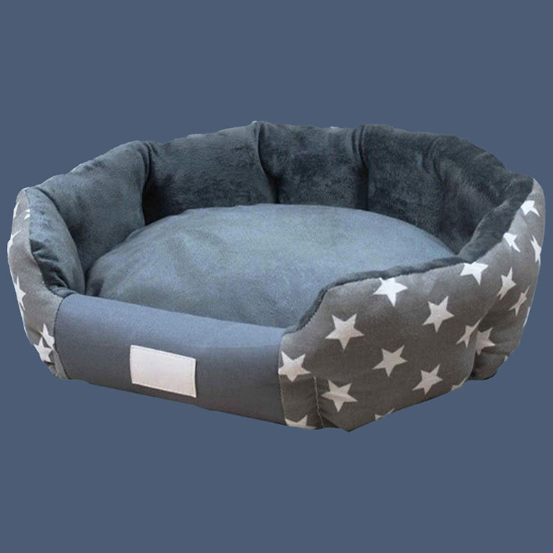 Lorene Orthopedic Cotton Pet Bed, 6 cm H x 29 cm W x 22 cm D